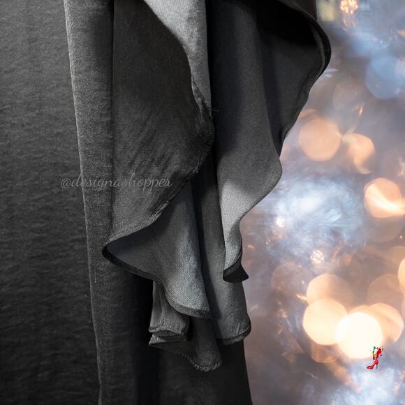 Who What Wear Black Stylish Dress Size Medium - Picture 5 of 9